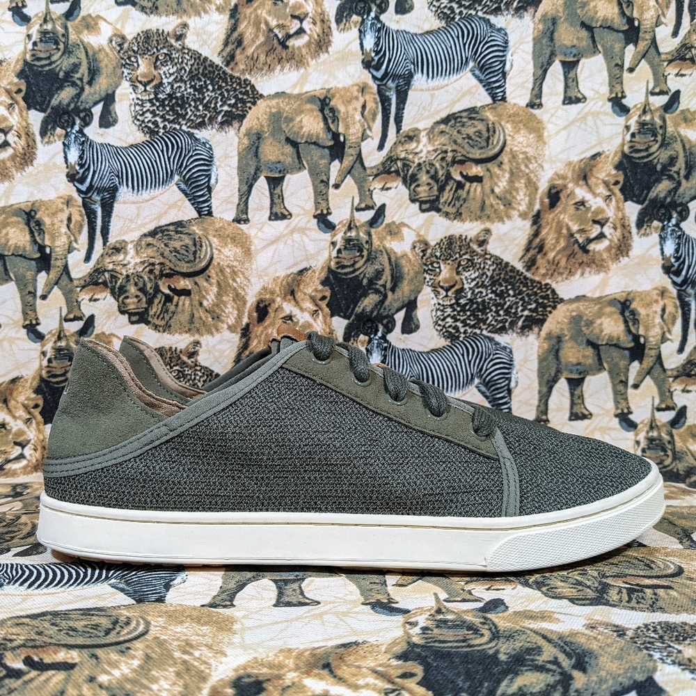 OluKai Pehuea Li Women's Shoes Sz 9 Olive Green